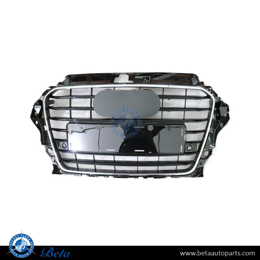 Radiator Grille Gloss Black color for Audi A3 2013-2016 models, Part Number 8V5853651T94 Radiator Grille Gloss Black color for Audi A3 2013-2016 models, Part Number 8V5853651T94
